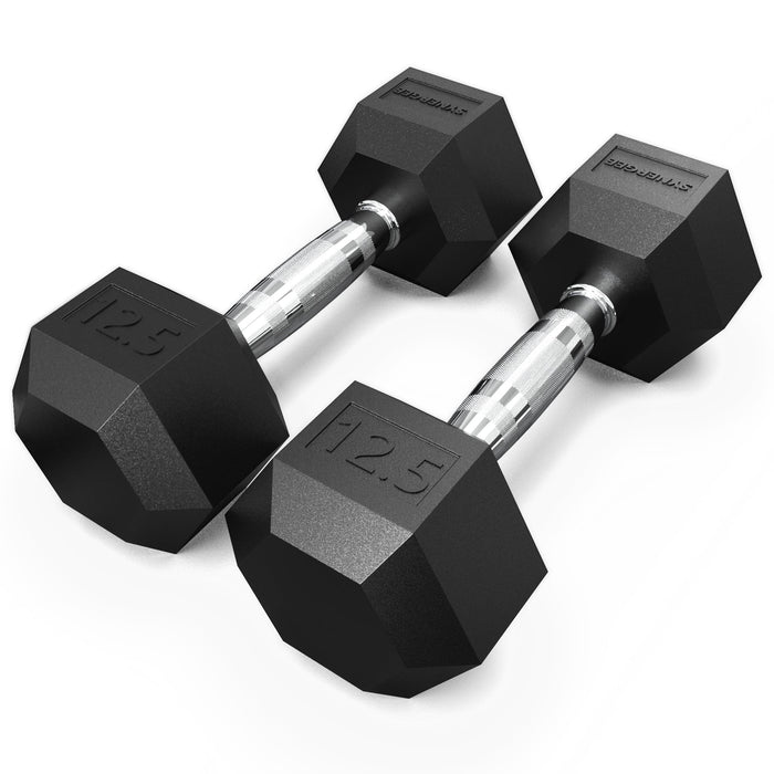 Synergee Rubber Hex Dumbbell Pairs