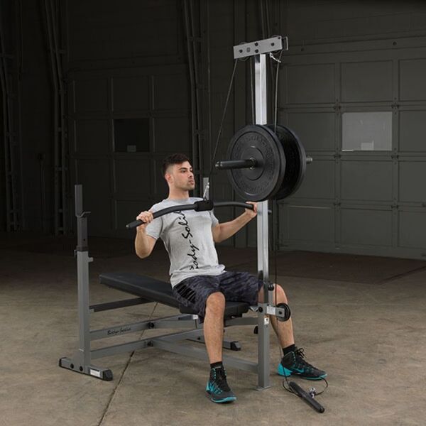 Body-Solid Powercenter Rack Bench Combo GDIB46L