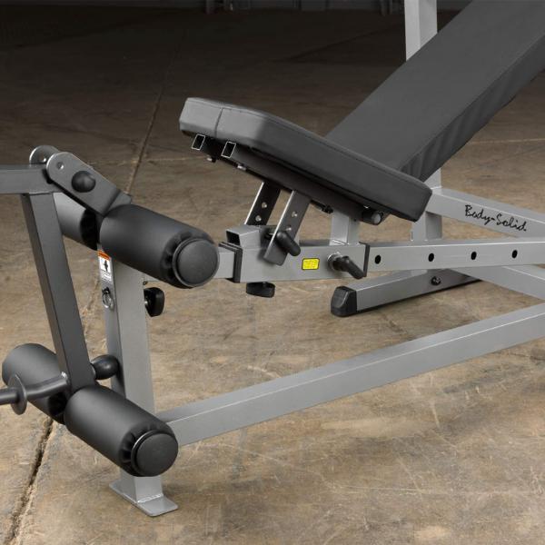 Body-Solid Powercenter Rack Bench Combo GDIB46L