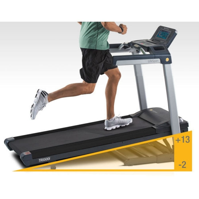 LifeSpan Fitness TR5500i Folding Treadmill