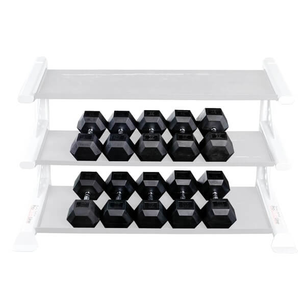 Body-Solid Rubber Hex Dumbbell Sets SDRS